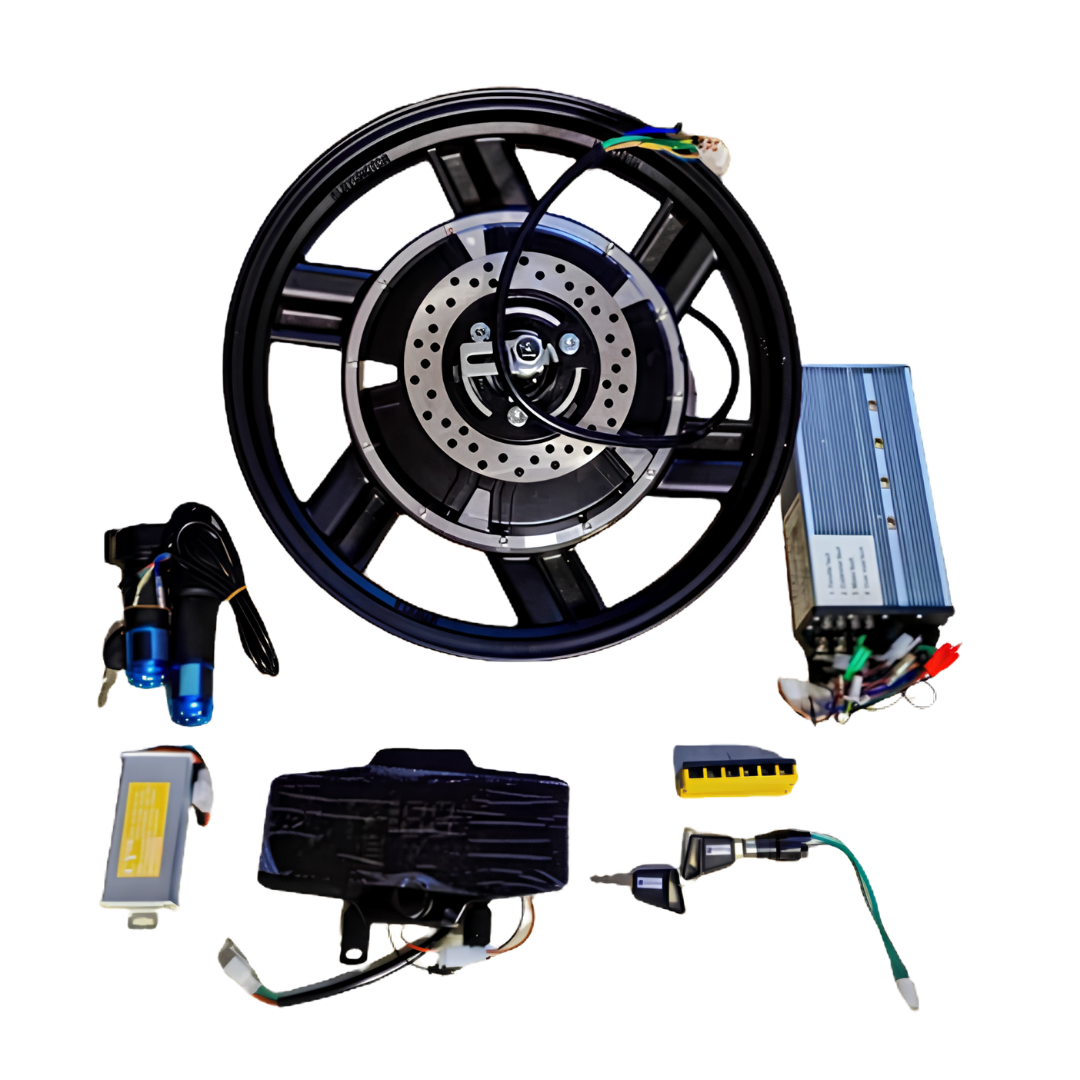 2000W Broad Tyre Hub Motor Kit - Image 3